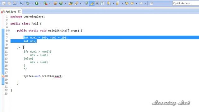 Ternary Opeartor in Java Programming - Video Tutorials For Beginners смотреть онлайн