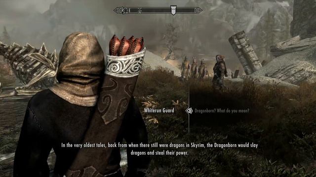 Skyrim Special Edition - Dragon Rising: Mirmulnir Dragon Bossfight, Unrelenting Force Gameplay смотреть онлайн