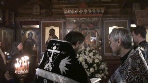 Вынос Плащаницы Спасителя в Великую Пятницу. Вечерня. Слово на вынос Плащаницы прот.Иоанн Чураков.
