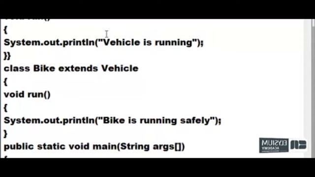 Java Concepts - method overriding смотреть онлайн