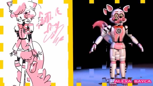 Five Nights at Freddy's: Sister Location Characters As Human ▶ MY Styles Challenge ALEXA BAYCA смотреть онлайн