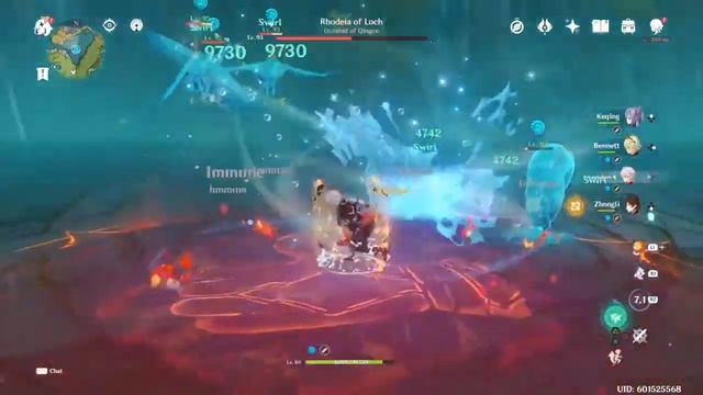 Keqing 14th harbinger - awakens pyro delusion смотреть онлайн
