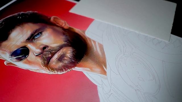 Drawing Thor - Avengers: Infinity War смотреть онлайн