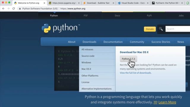 MAC Python Install | 1 | смотреть онлайн