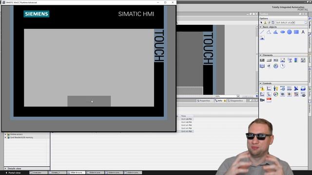 TIA Portal: HMI Slide-in Screens смотреть онлайн