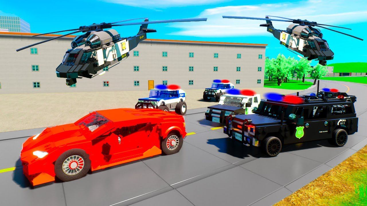 ВЫБРАТЬСЯ ЛЮБОЙ ЦЕНОЙ! ПОЛИЦЕЙСКАЯ ДРИФТ ПОГОНЯ! ОКРУЖИЛА ТОЛПА МЕНТОВ В БРИК РИГС (Birck Rigs)