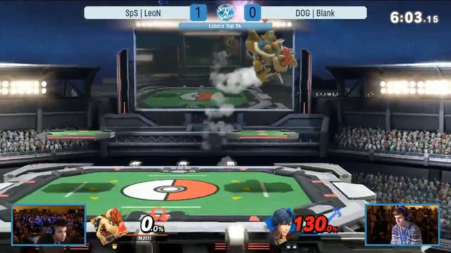 SNS5 SSBU - LeoN (Bowser) Vs. DOG | Blank (Chrom) Smash Ultimate Losers Top 24 смотреть онлайн