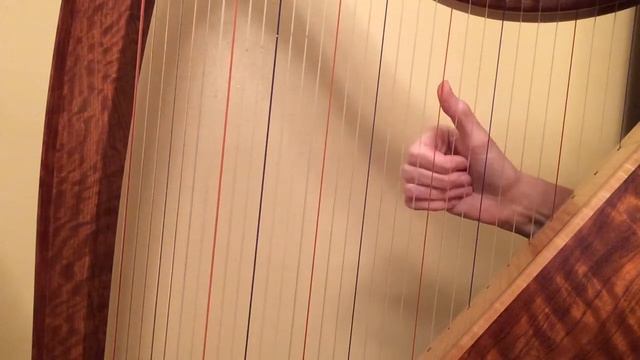 "Method for the Harp" by Maria Grossi, p. 13, Exercise #27 смотреть онлайн