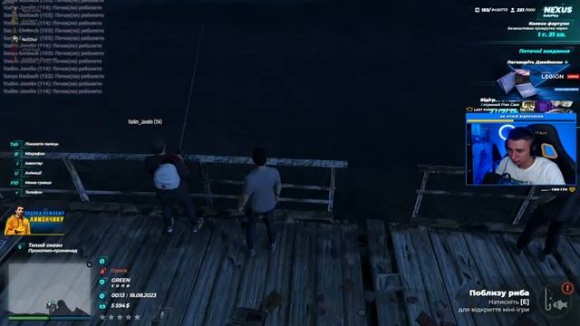 GTA 5 RolePlay - УКРАЇНСЬКИЙ СЕРВЕР Nexus RP | Нічний стрім | Lenovo Legion смотреть онлайн