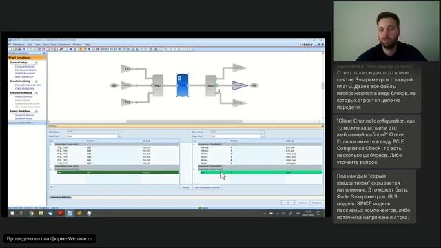 Анализ последовательных интерфейсов в Cadence Sigrity SystemSI Serial Link Analysis на примере PCle смотреть онлайн