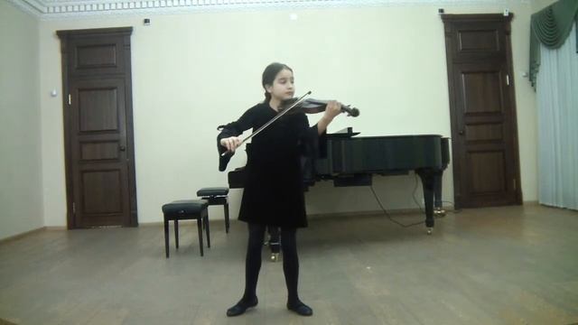 Dancla Caprice No 2 Op 73 Данкля Каприс № 2 Ор 73 Taira Mingazova, violin смотреть онлайн