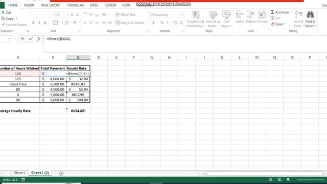 Excel Formula Error. Get Rid of #VALUE! and #DIV/0! Errors. Easily Remove with a simple step. смотреть онлайн