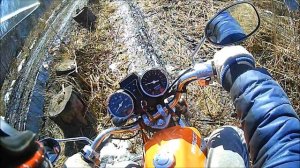 Весенние покатушки на racer rc 110n/ offroad/альфа