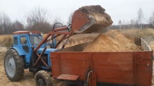 Трактор ЛТЗ-60АВ и Т-40АМ Турбо Работа на Карьере от Maksim TechnikPro