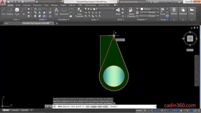 How to Calculate Area of Irregular Shape in AutoCAD 2018 смотреть онлайн