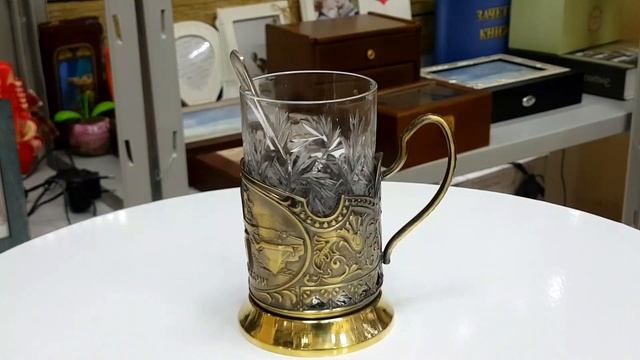 Подстаканник латунный "Армия России" 10*11*9 см смотреть онлайн