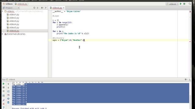 Python 6 - For and While Loops смотреть онлайн
