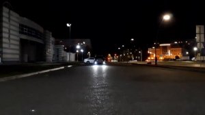 Линзы со светодиодами в противотуманки на Mitsubishi Outlander III