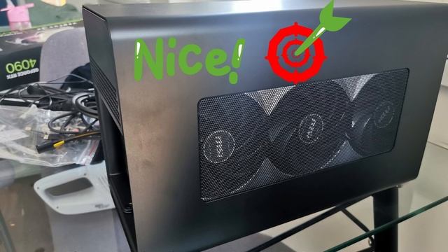 RTX 4090 VENTUS 3x OC Fit in Razer Core X Chroma 700W Wattage tests for D5 Render & Chaos Vantage смотреть онлайн