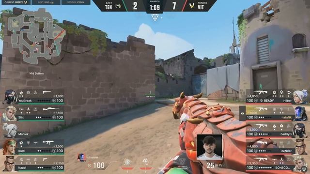 [FR] Valorant Regional Leagues 2022: Finals - Vitality vs TENSTAR Map 1 - Group Stage смотреть онлайн