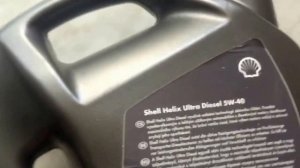 Моторное масло Shell Helix Ultra Diesel 5W-40 4л. Обзор
