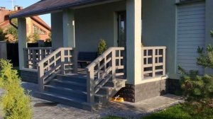 Крыльцо к дому своими руками. Идеи: дизайн крыльца частного дома и дачи