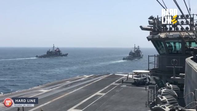 High Tension: USS Gerald R. Ford aircraft carrier acts quickly in the Eastern Mediterranean смотреть онлайн