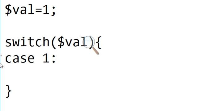 Switch Case in PHP смотреть онлайн