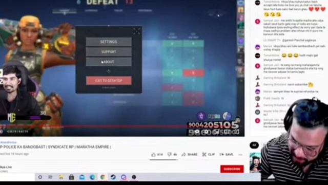 Chetan the tiger react on @Marathi Vikya Live stream गालीगलोच смотреть онлайн