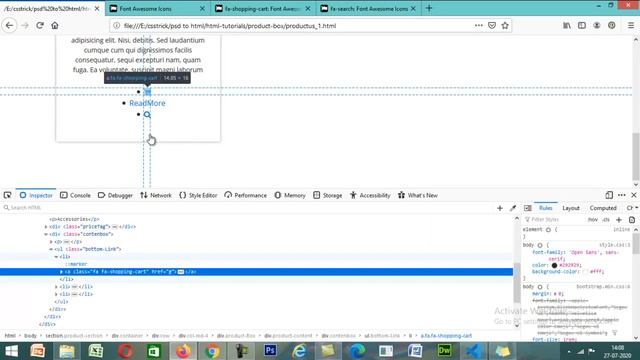 How to create Product List using CSS and Html Bootstrap 4 | Product List mouse hover effect part 3 смотреть онлайн