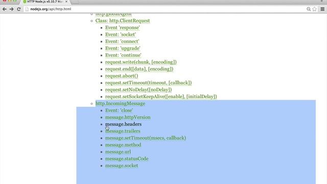 Документация к модулю http смотреть онлайн