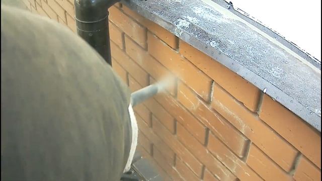 Пескоструйная очистка кирпичного цоколя жилого дома смотреть онлайн