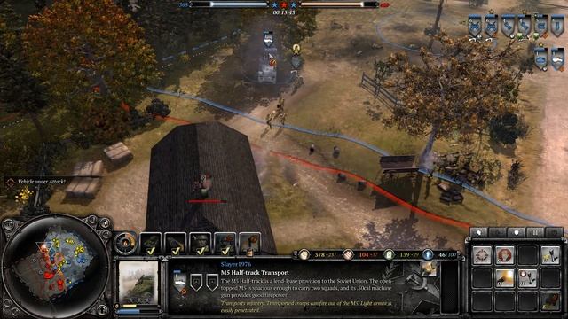 Company of Heroes 2 Across the Rhine Conscript Support Tactics gameplay смотреть онлайн