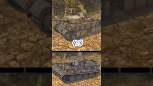 Tiger (P) vs Tiger l #wot смотреть онлайн