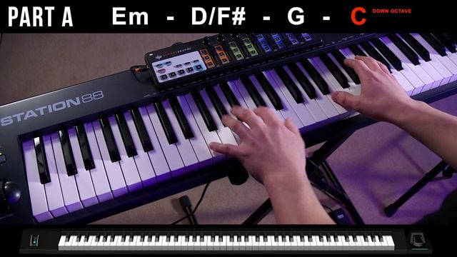 How To Play Keys Under Your Pastor: Altar Call Chord Progressions