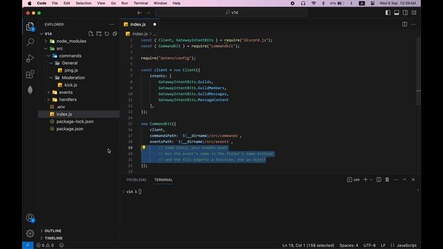 [OLD] Discord.JS #5 — New Handler with CommandKit смотреть онлайн