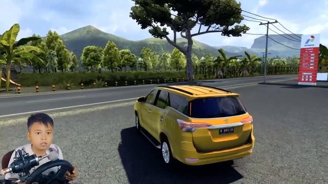 Toyota Fortuner Jika Lewat Jalur Sumatra || ETS 2 | MAP | MOD смотреть онлайн