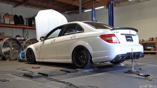 2014 Mercedes Benz C63 AMG Dyno - Agency Power Headers & Midpipe, Eurocharged Tune смотреть онлайн