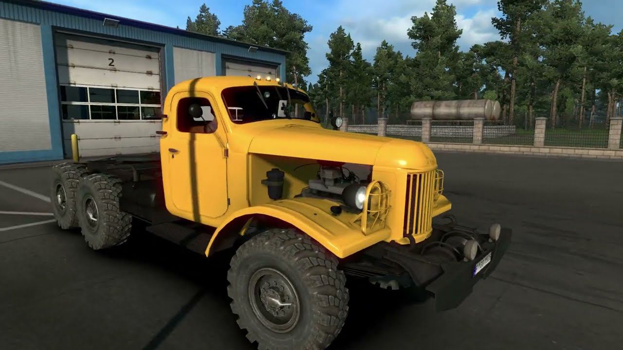 [ETS 2] ZIL (3ИЛ) 157_ RusMap Hauling смотреть онлайн