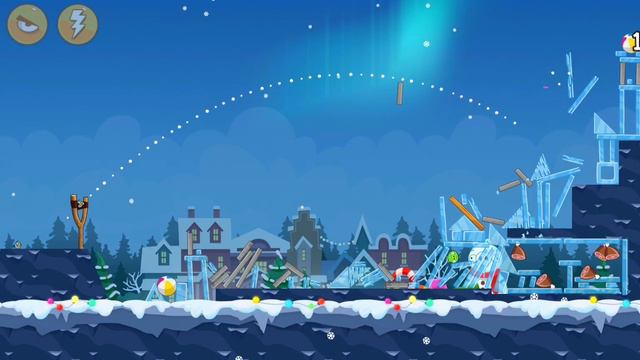 Naughty Christmas 68-4 3-Star Walkthrough | Angry Birds Classic (Chinese Version) смотреть онлайн