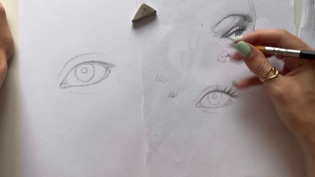 Как научиться рисовать ресницы?+краткая схема рисования глаза смотреть онлайн