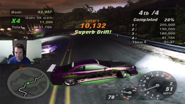 Drift Rage - NFS Underground 2 Highlights смотреть онлайн