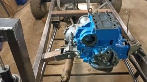 Цельнорамный ВЕЗДЕХОД СВОИМИ РУКАМИ. Часть 8 установил мотор Ока