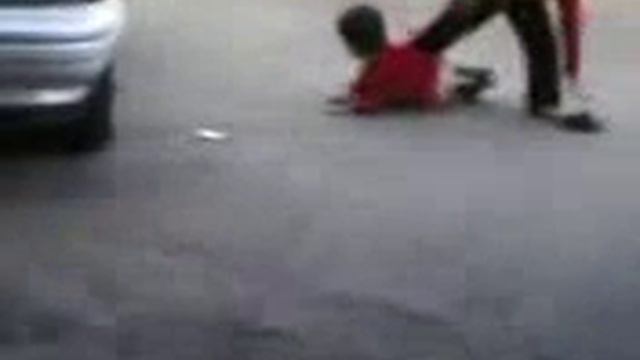 Это так дети боятся ментов