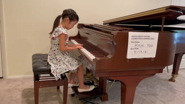 Kaya Yoo (6) | Piano Forum Online Competition Summer 2021 смотреть онлайн