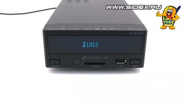 Sidex.ru: Видеообзор HD Media Player Dune HD Smart D1 (rus)