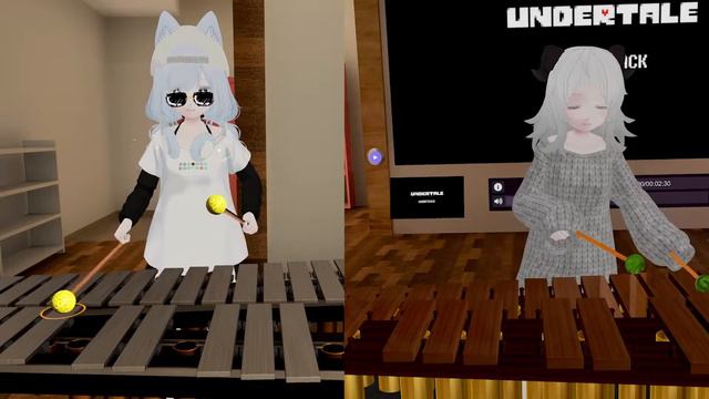 undertale fallen down🌼 (vrchat) смотреть онлайн