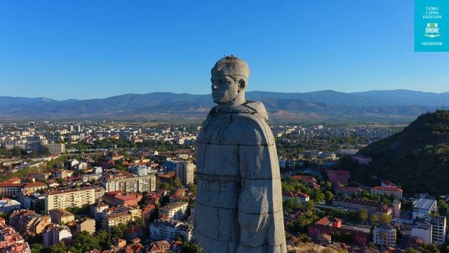 Болгария, Пловдив съёмка с квадрокоптера / Bulgaria, Plovdiv, drone video смотреть онлайн