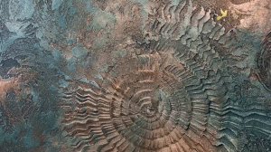 Художественный эффект Marine Design с бронзово-зелеными оттенками