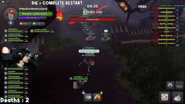 ? ULTIMATE HARDCORE CHALLENGE! #2 - !roblox !donate смотреть онлайн